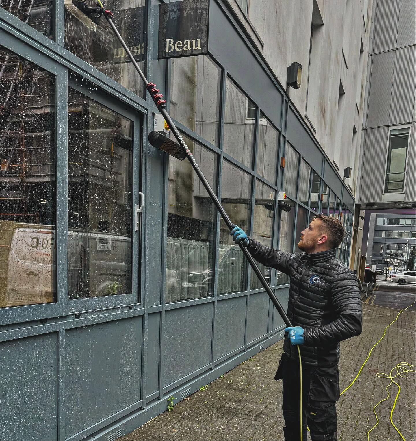 Window Cleaning for Businesses in Belfast, City Centre
