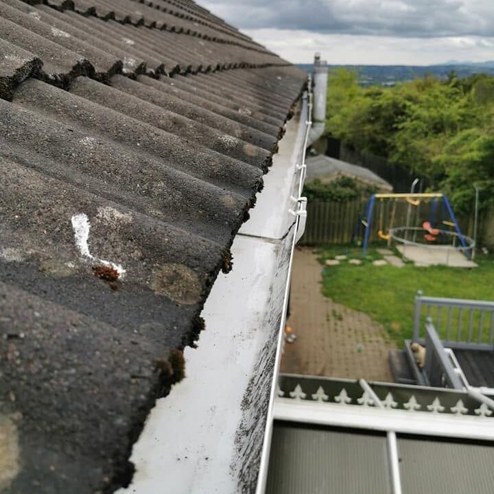 after deep gutter cleaning services in Belfast, Northern Ireland